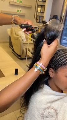 Box braids styling — Veebeez Lekki salon reel 6