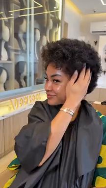 Frontal wig install transformation — Veebeez Lekki salon reel 7